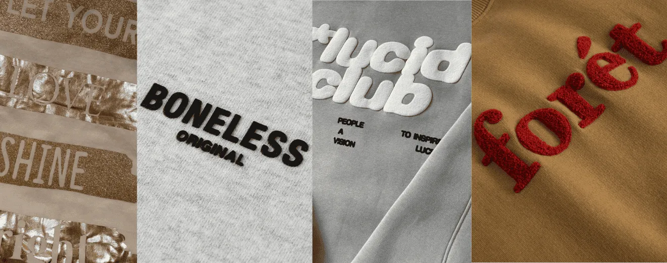 Print And Embroidery Techniques